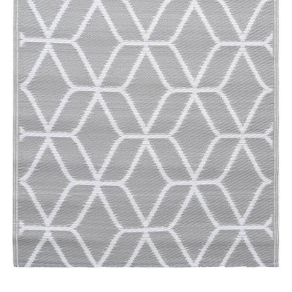 Tappeto da Esterni Grigio 80x150 cm in PP - homemem39