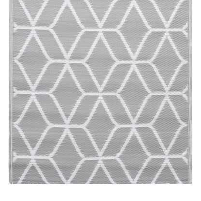 Tappeto da Esterni Grigio 120x180 cm in PP - homemem39