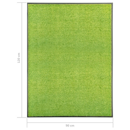 Zerbino Lavabile Verde 90x120 cm - homemem39