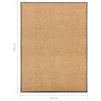 Zerbino Lavabile Crema 90x120 cm - homemem39