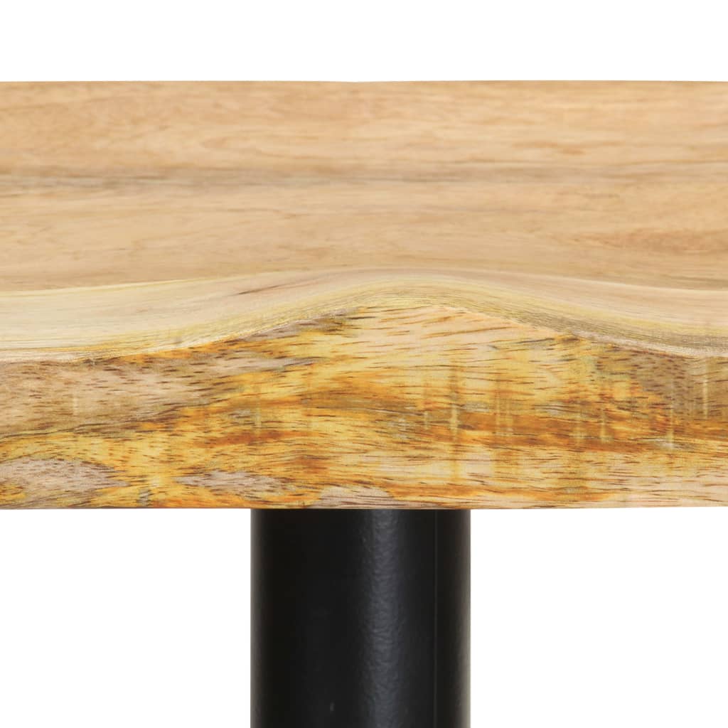 Sgabelli da Bar 2 pz 76 cm in Legno Massello di Mango