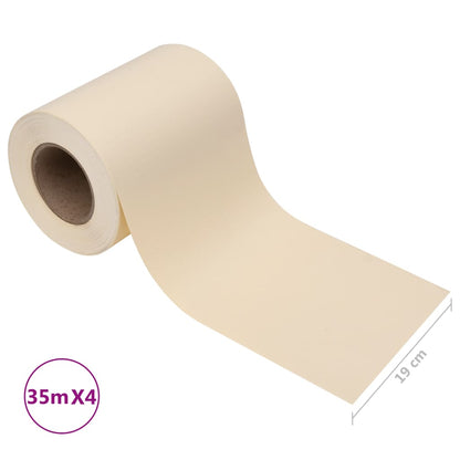 Recinzione Frangivento 4 pz in PVC 35x0,19 m Crema - homemem39