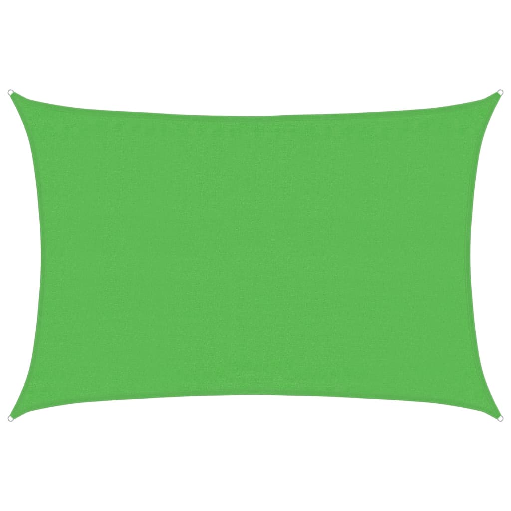 Vela Parasole 160 g/m² Verde Chairo 3,5x4,5 m in HDPE - homemem39