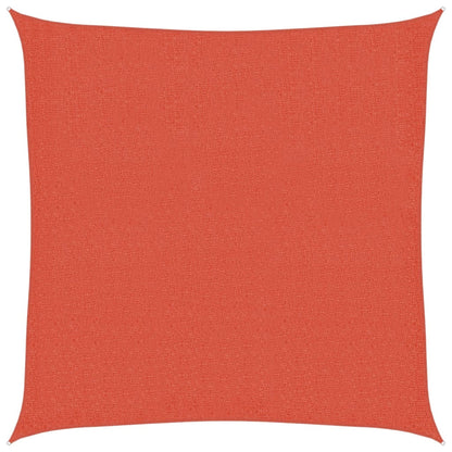 Vela Parasole 160 g/m² Quadrata Terracotta 2,5x2,5 m in HDPE - homemem39