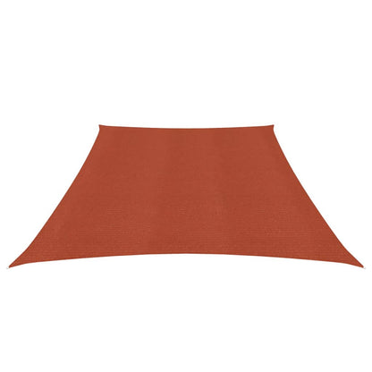 Vela Parasole 160 g/m² Terracotta 3/4x2 m in HDPE - homemem39