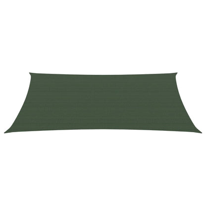 Vela Parasole 160 g/m² Verde Scuro 3,5x4,5 m in HDPE - homemem39