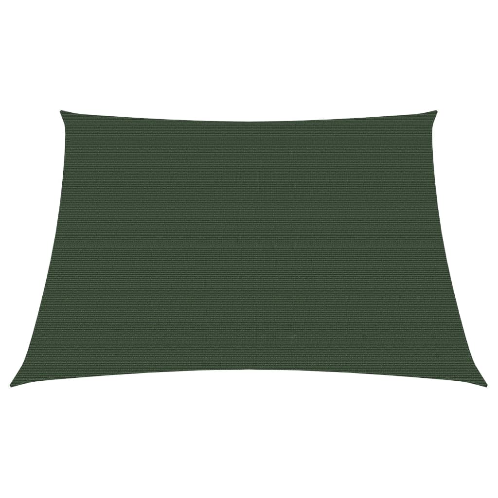 Vela Parasole 160 g/m² Verde Scuro 3/4x2 m in HDPE - homemem39