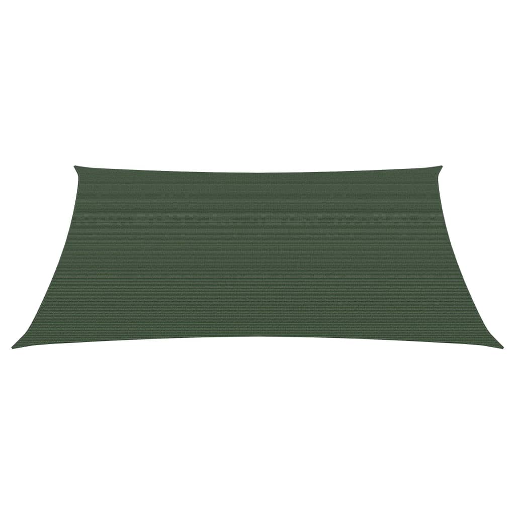 Vela Parasole 160 g/m² Verde Scuro 3/4x3 m in HDPE - homemem39