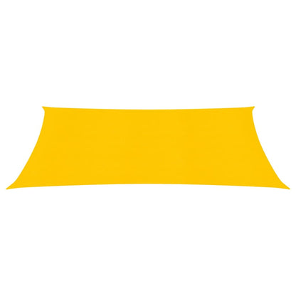 Vela Parasole 160 g/m² Rettangolare Giallo 3,5x5 m in HDPE - homemem39