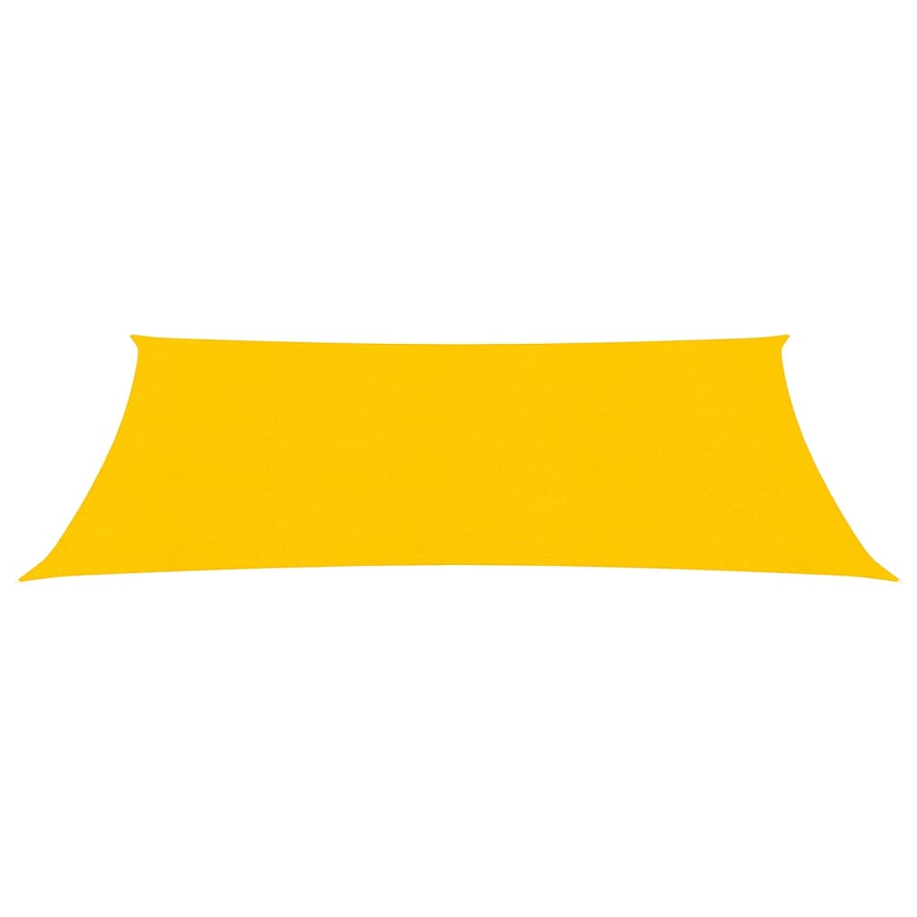 Vela Parasole 160 g/m² Rettangolare Giallo 6x8 m in HDPE - homemem39