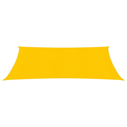 Vela Parasole 160 g/m² Rettangolare Giallo 6x8 m in HDPE - homemem39