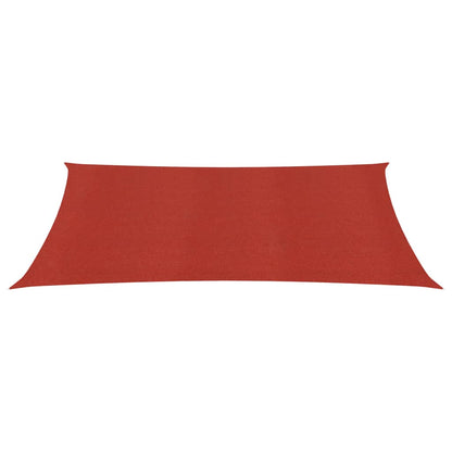 Vela Parasole 160 g/m² Rossa 2,5x4 m in HDPE - homemem39