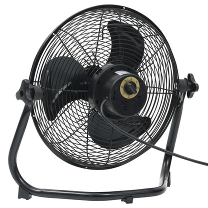 Ventilatore da Pavimento a 3 Velocità 60 cm 115,2 W Nero