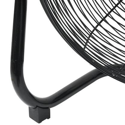 Ventilatore da Pavimento a 3 Velocità 60 cm 115,2 W Nero