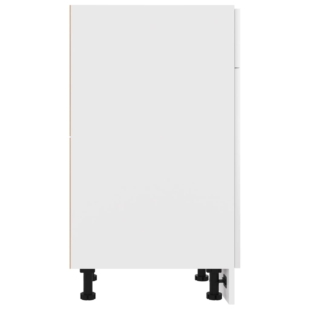 Armadio Inferiore Cassetto Bianco 40x46x81,5 Legno Multistrato - homemem39