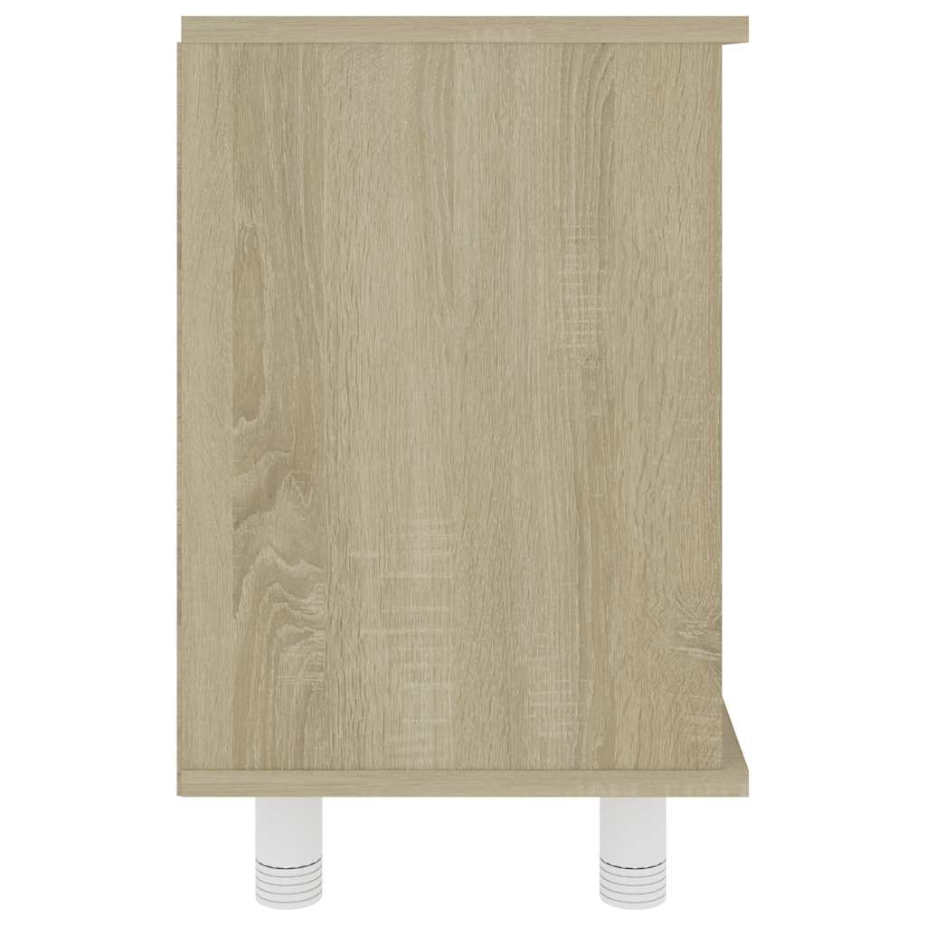 Mobile da Bagno Rovere Sonoma 60x32x53,5cm in Legno Multistrato - homemem39