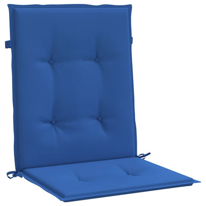 Cuscini per Sedia 4 pz Blu Reale 100x50x3 cm in Tessuto Oxford - homemem39