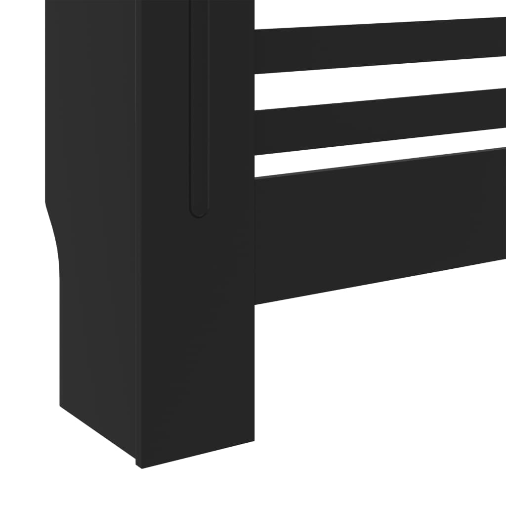 Copertura per Radiatore Nera in MDF 78 cm - homemem39