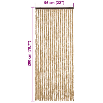 Zanzariera Beige 56x200 cm Ciniglia - homemem39