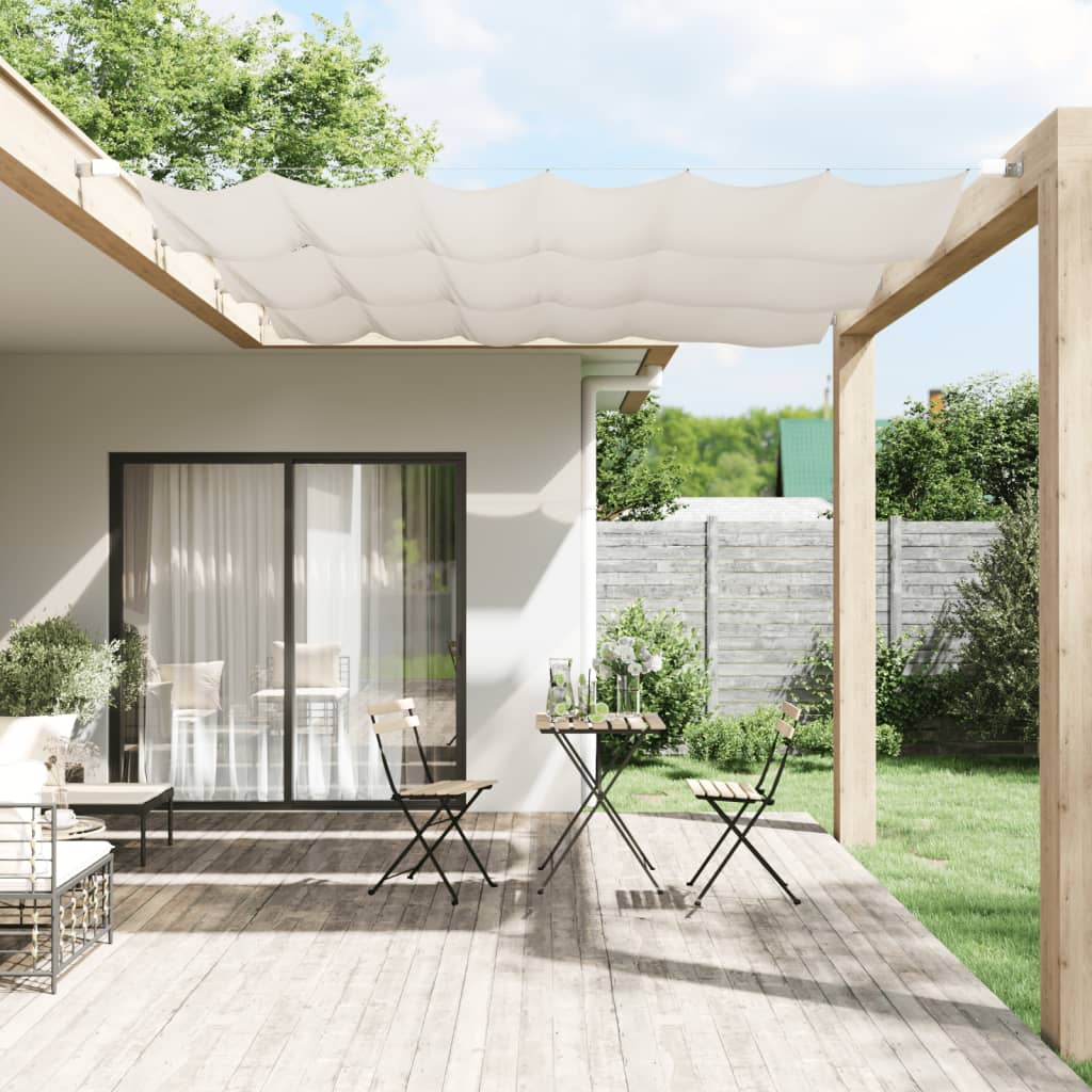 Paravento Verticale Bianco 100x270 cm Tessuto Oxford - homemem39