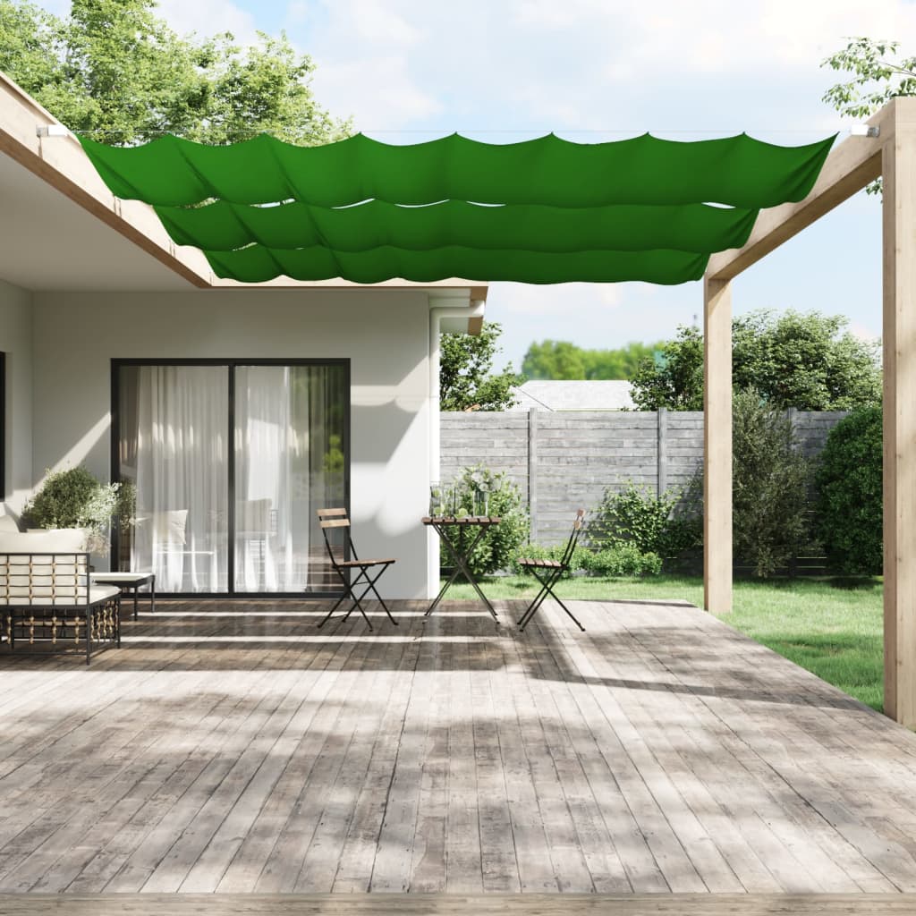 Paravento Verticale Verde Chiaro 140x360 cm in Tessuto Oxford - homemem39