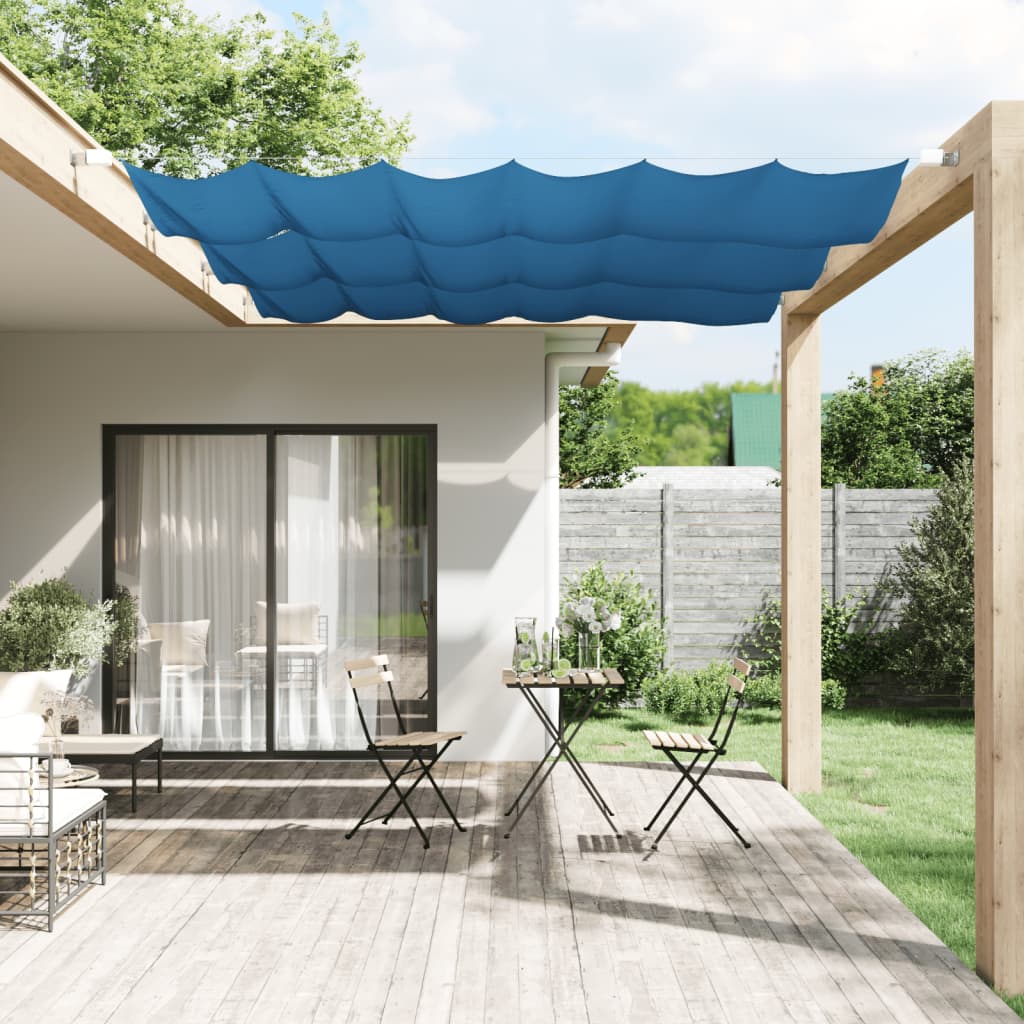 Paravento Verticale Blu 60x270 cm in Tessuto Oxford - homemem39