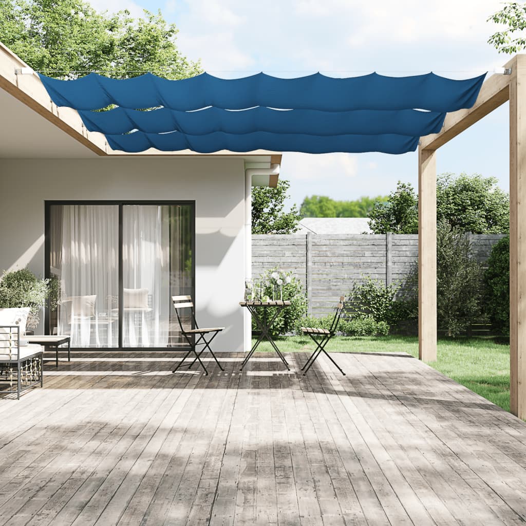 Paravento Verticale Blu 60x360 cm in Tessuto Oxford - homemem39