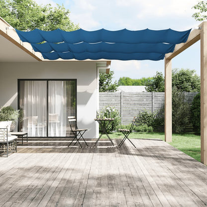 Paravento Verticale Blu 60x800 cm in Tessuto Oxford - homemem39