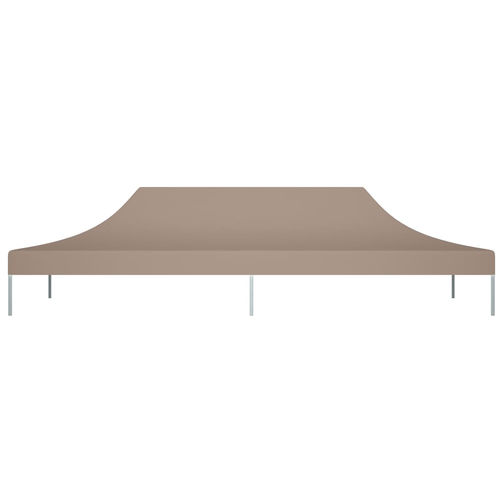 Tetto per Tendone per Feste 6x3 m Grigio Talpa 270 g/m² - homemem39