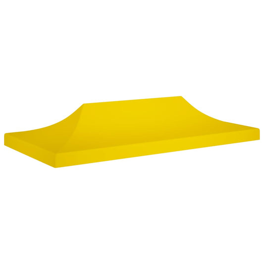 Tetto per Tendone per Feste 6x3 m Giallo 270 g/m² - homemem39