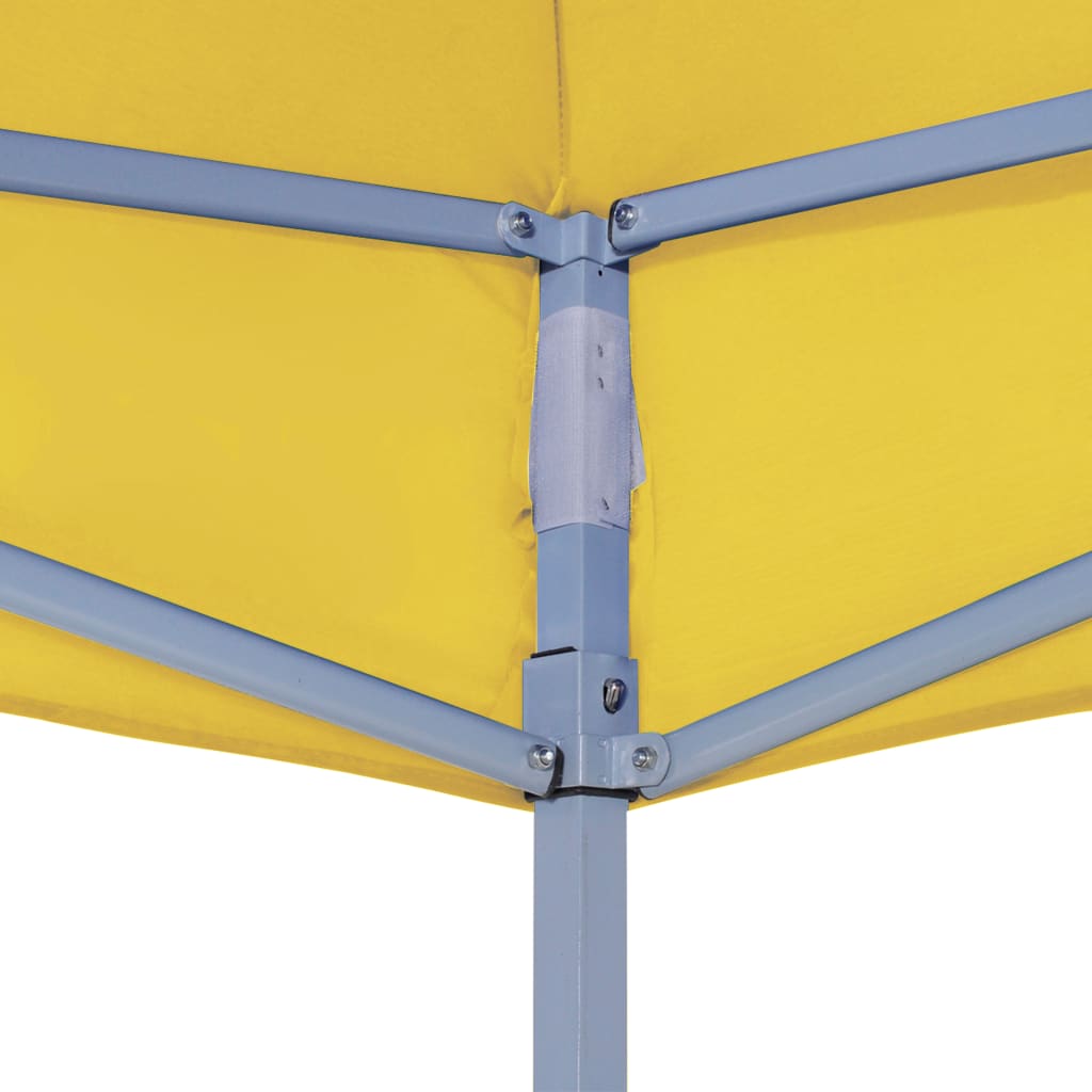 Tetto per Tendone per Feste 6x3 m Giallo 270 g/m² - homemem39