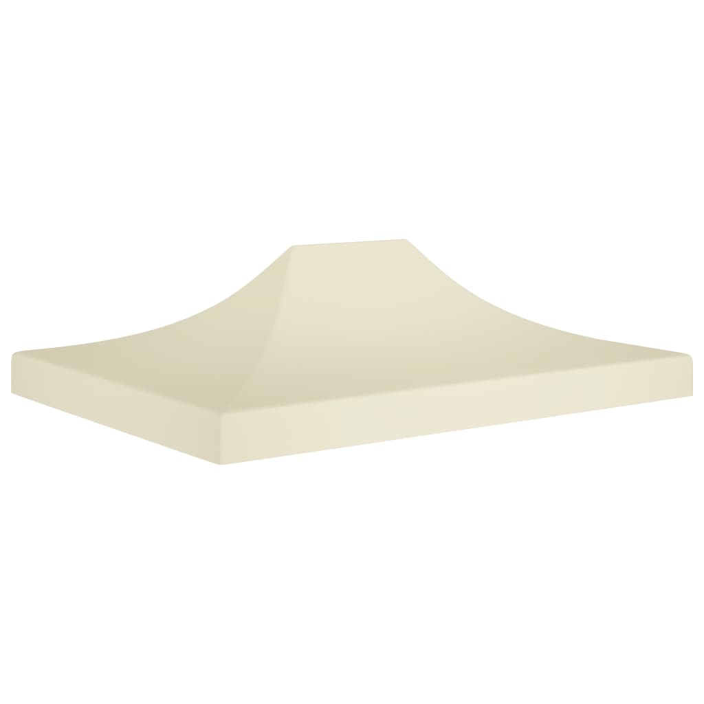 Tetto per Tendone per Feste 4,5x3 m Crema 270 g/m² - homemem39