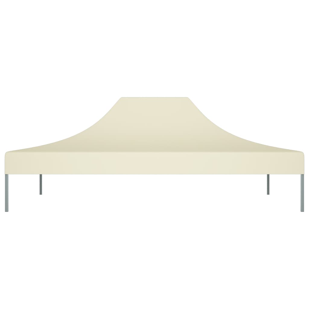 Tetto per Tendone per Feste 4,5x3 m Crema 270 g/m² - homemem39