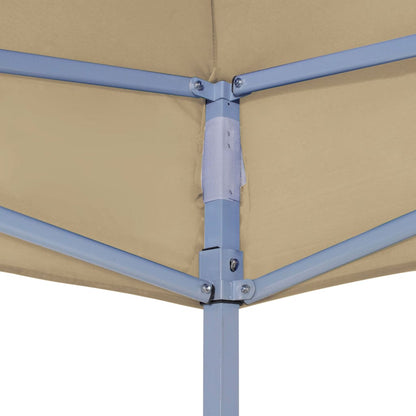 Tetto per Tendone per Feste 4,5x3 m Beige 270 g/m² - homemem39