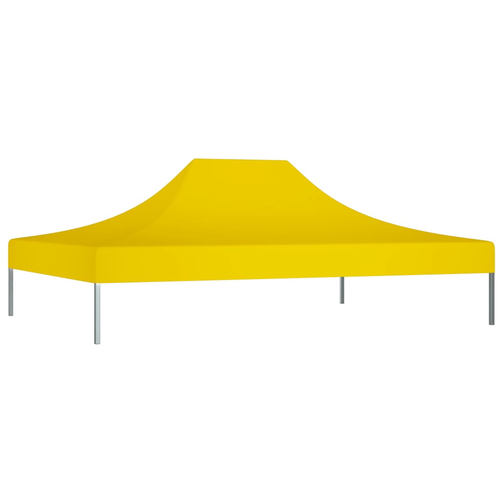 Tetto per Tendone per Feste 4,5x3 m Giallo 270 g/m² - homemem39