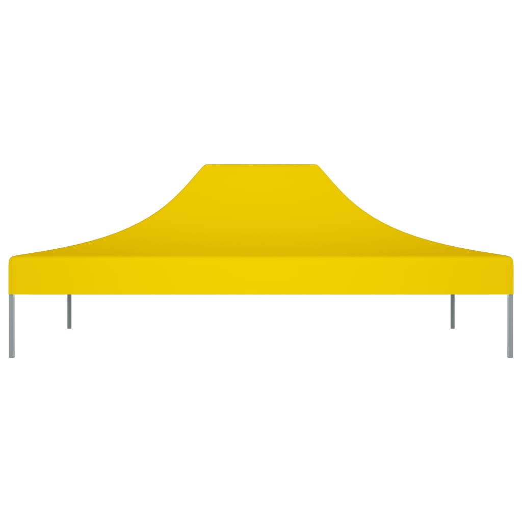 Tetto per Tendone per Feste 4,5x3 m Giallo 270 g/m² - homemem39