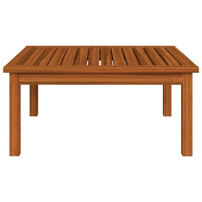 Tavolino da Salotto per Giardino 63x63x30 cm Massello di Acacia - homemem39