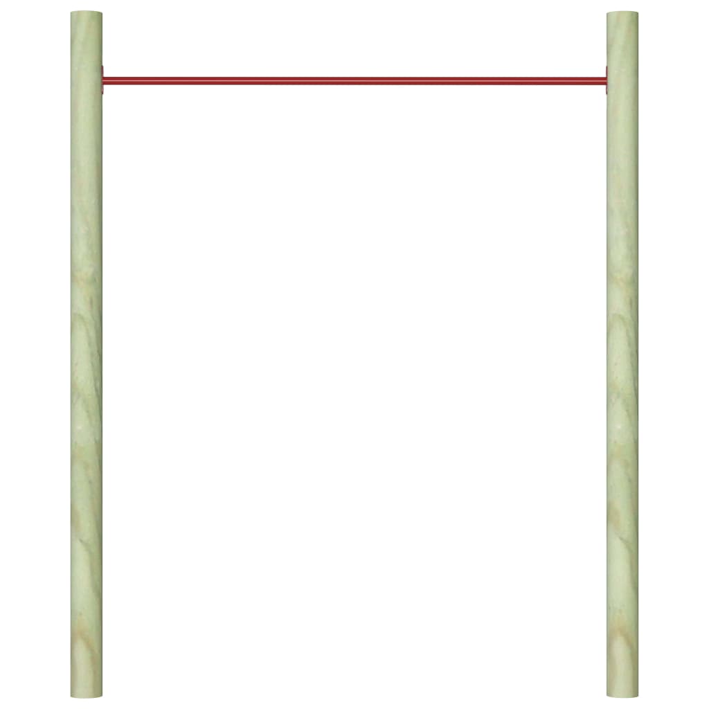 Sbarra da Gioco 125 cm in Acciaio Rosso - homemem39