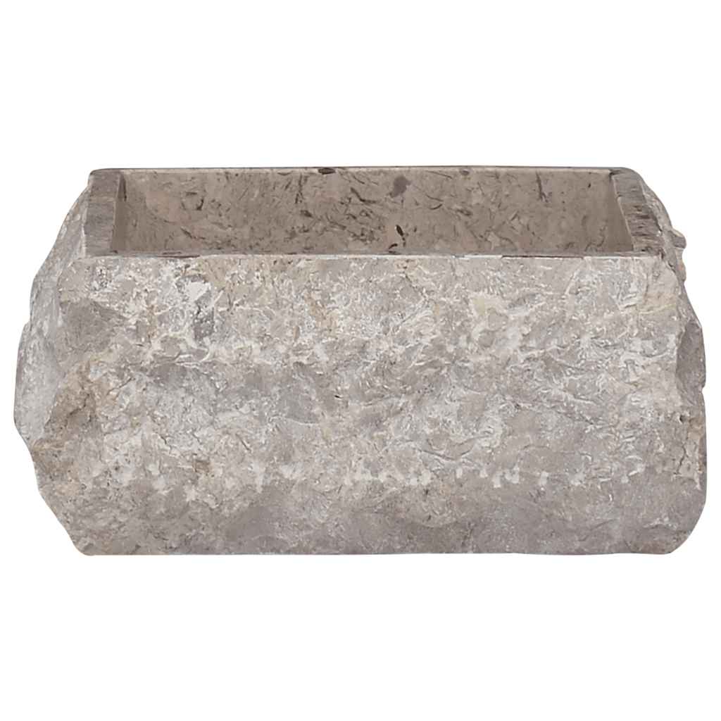 Lavandino Grigio 30x30x13 cm in Marmo - homemem39