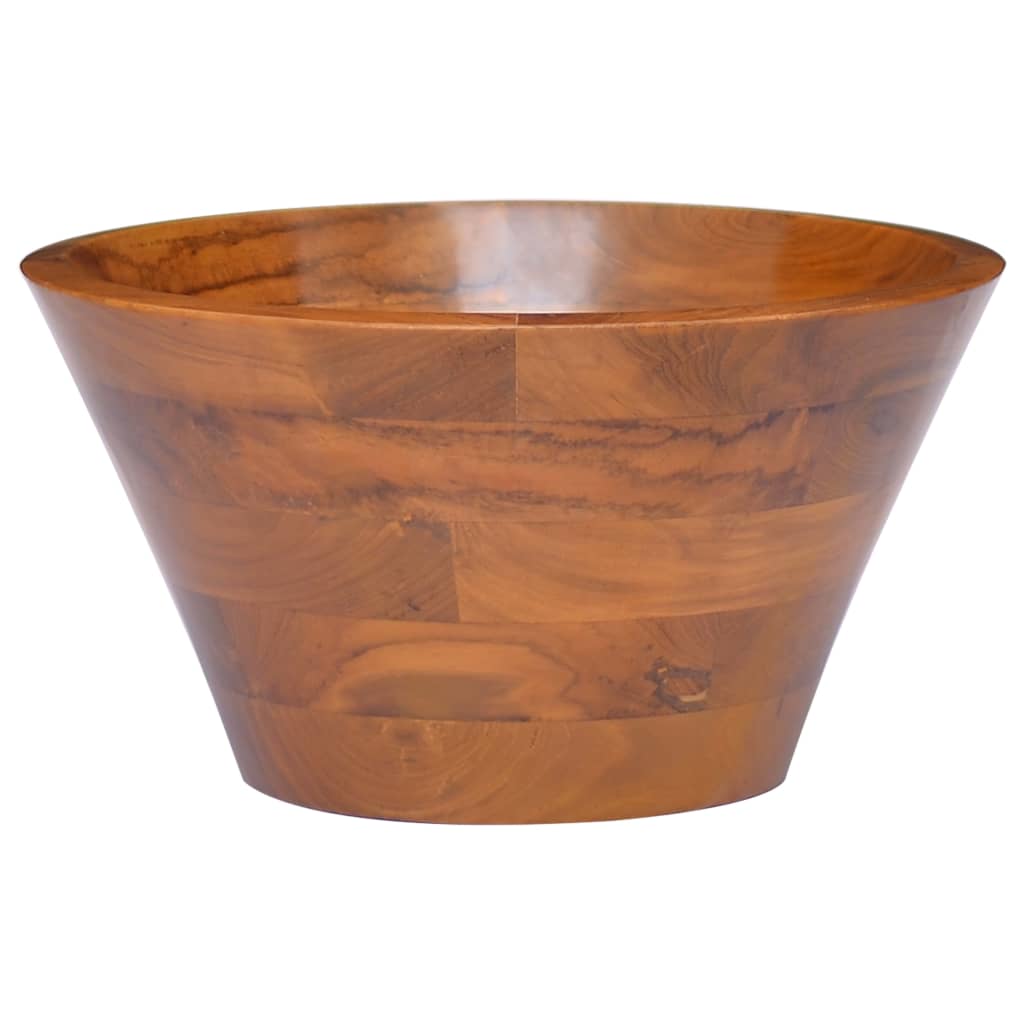 Lavabo in Legno Massello di Teak Φ40x20 cm - homemem39