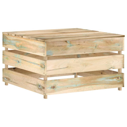 Tavoli da Giardino su Pallet 2 pz in Pino Impregnato - homemem39