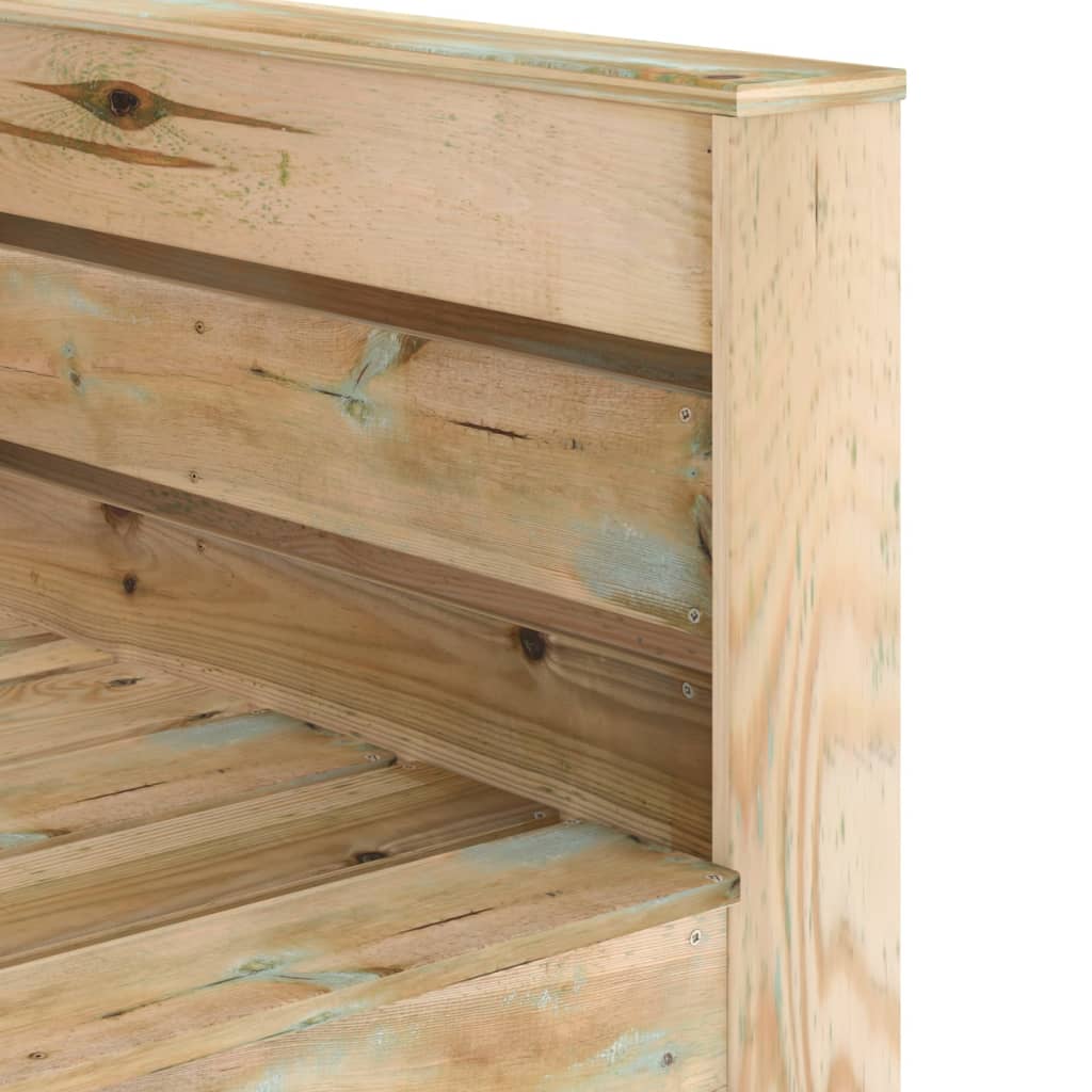 Set Divani da Giardino su Pallet 2 pz Legno di Pino Impregnato - homemem39