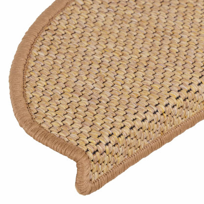 Tappeti Autoadesivi Scale Aspetto Sisal 15pz 65x21x4 Sisal