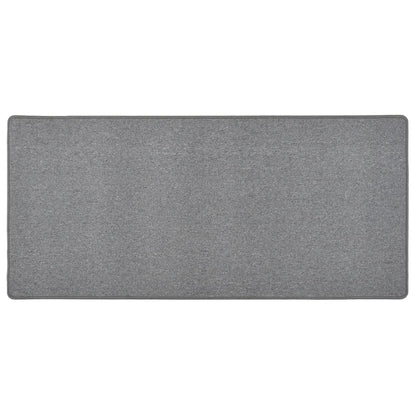 Tappeto Corsia Grigio Scuro 80x150 cm