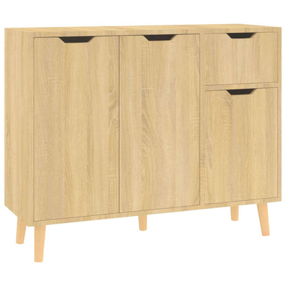 Credenza Rovere Sonoma 90x30x72 cm in Legno Multistrato