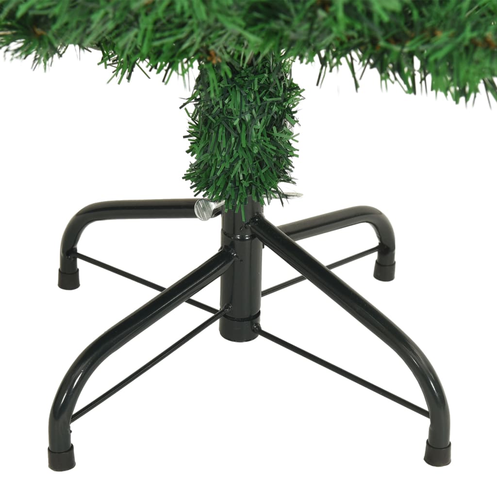 Albero di Natale Artificiale con Rami Spessi Verde 120 cm PVC - homemem39