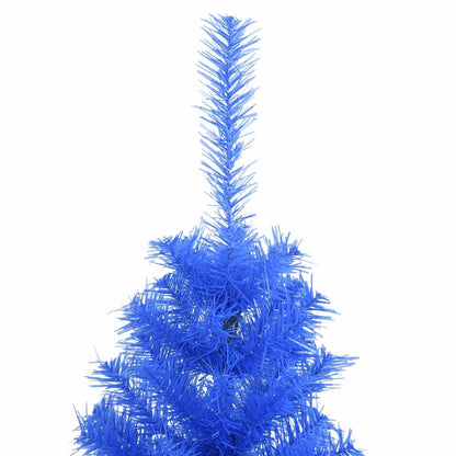 Albero di Natale Artificiale con Base Blu 120 cm PVC - homemem39