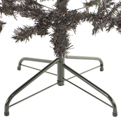 Albero di Natale Sottile Nero 180 cm