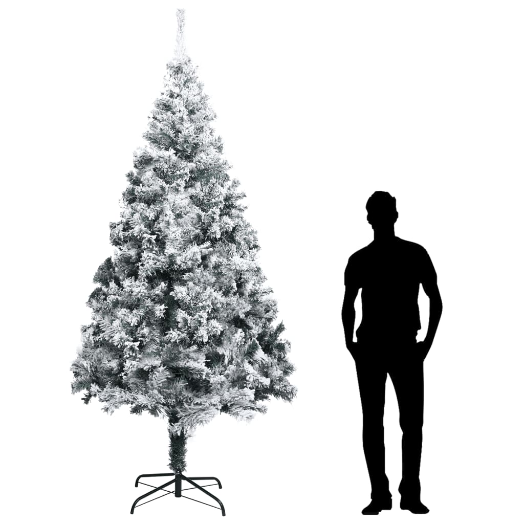 Albero di Natale Artificiale con Neve Verde 300 cm PVC