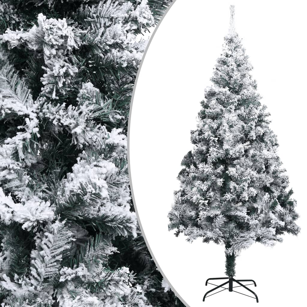 Albero Natale Artificiale con Neve Verde 400 cm in PVC - homemem39